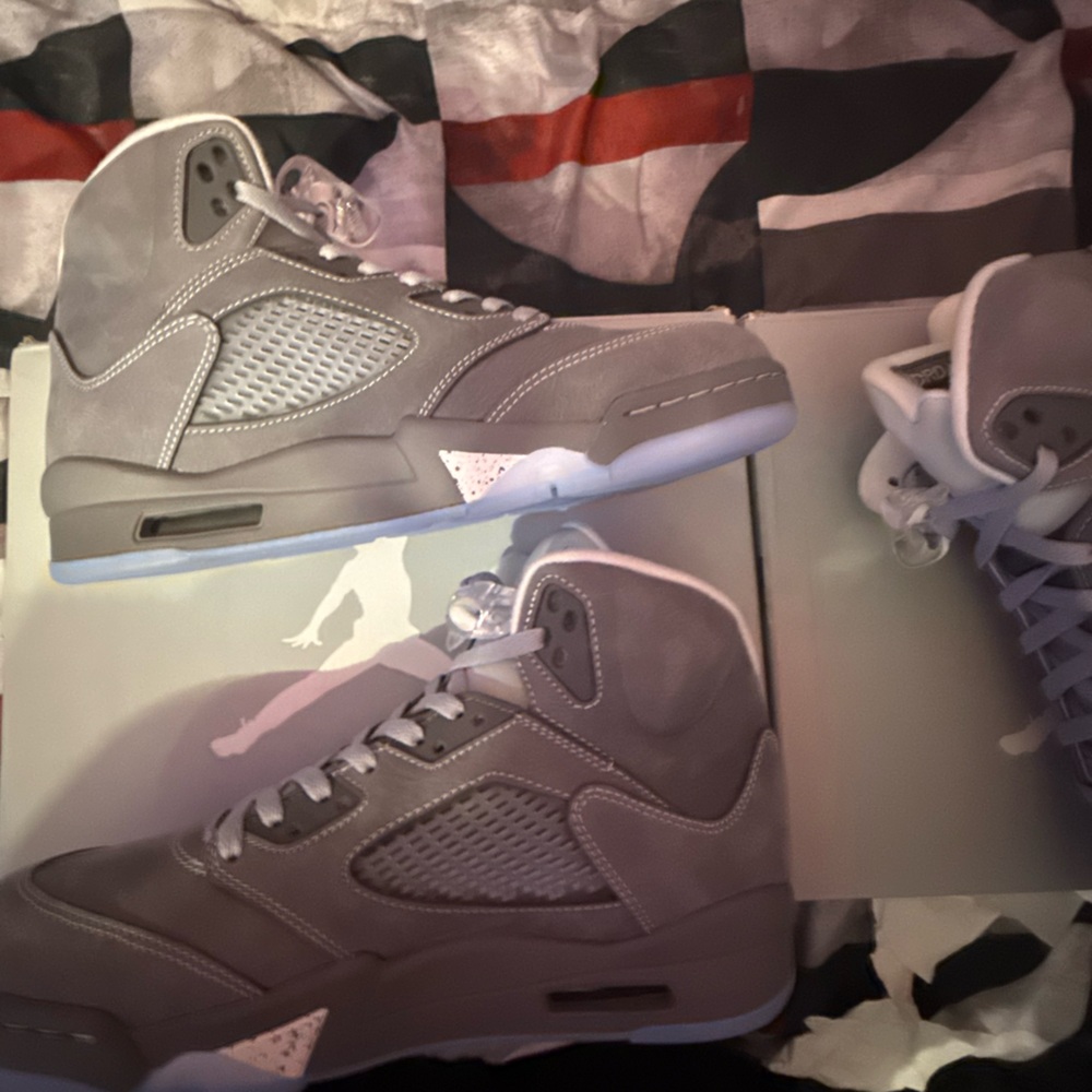 jordan 5 wolf grey 2026 - Picture 2 of 6